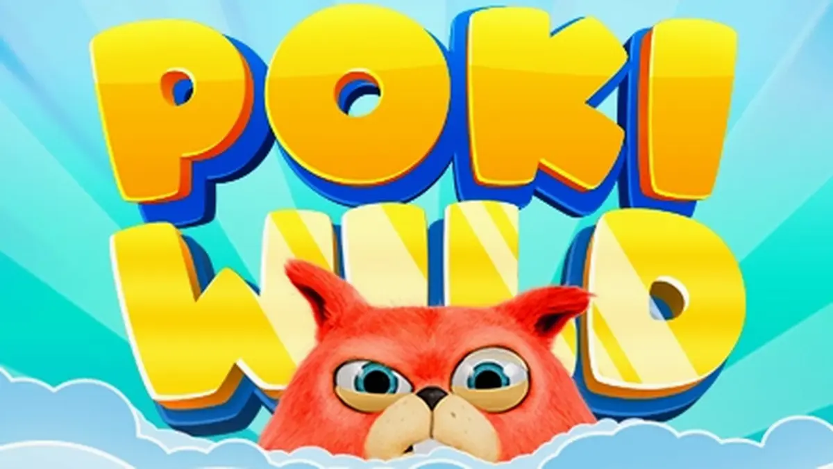 Tampilan antarmuka game slot Poki Wild di layar smartphone
